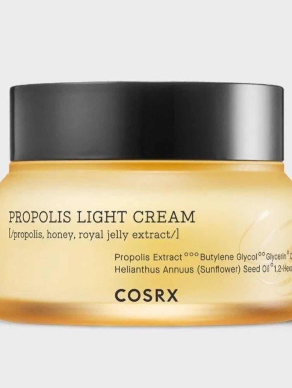 COSRX Full Fit Propolis Light Cream 2.29 oz / 65 mL K-Beauty Moisturizer New